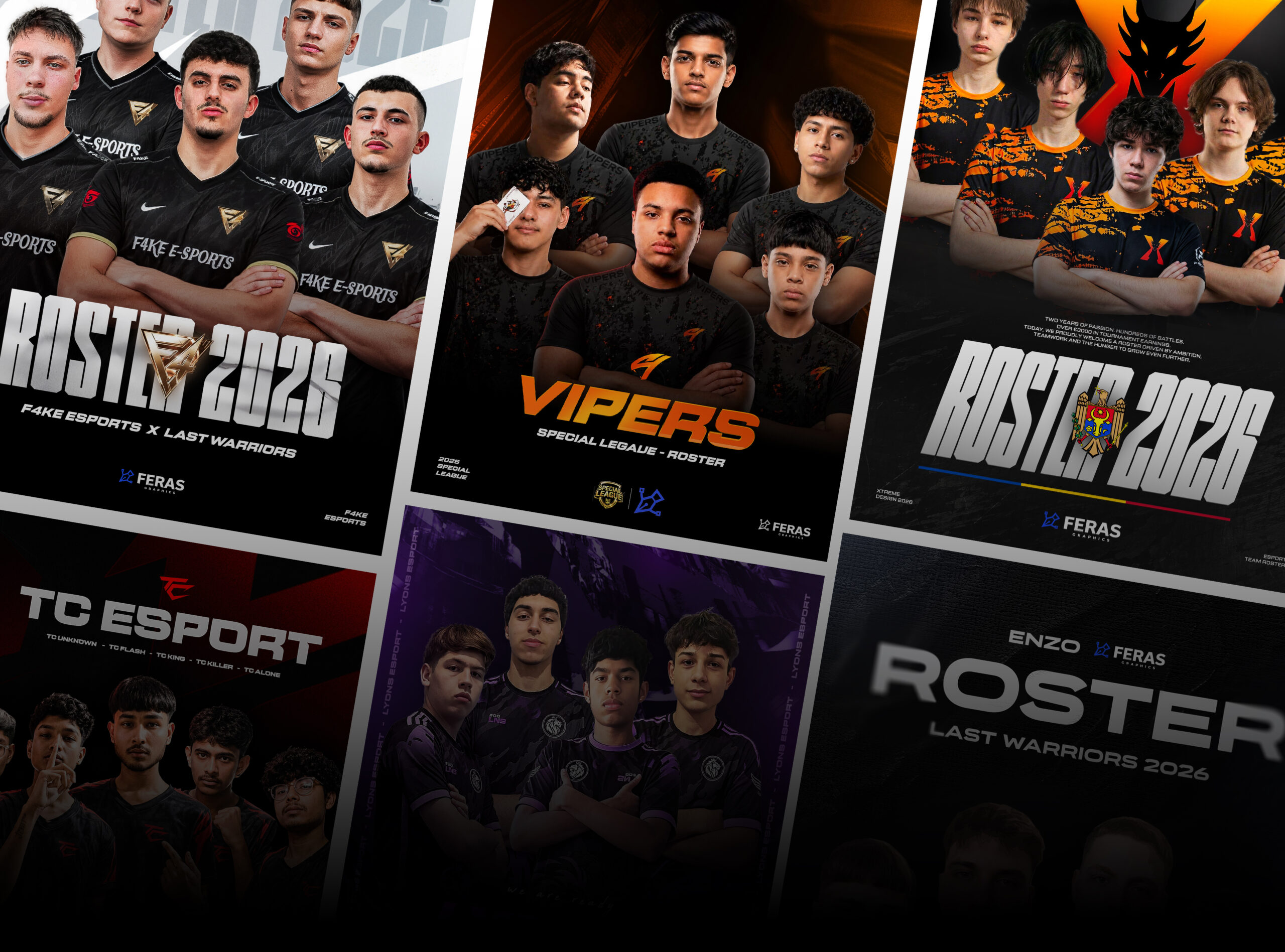 Roster design project cover